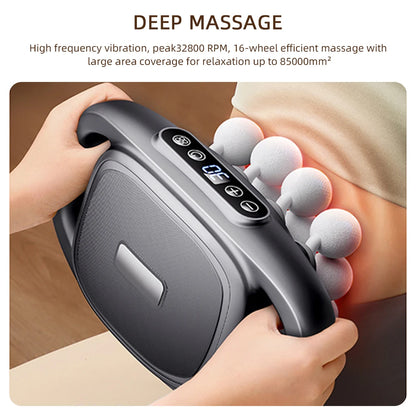 16-Head Fascia Gun Body Massager