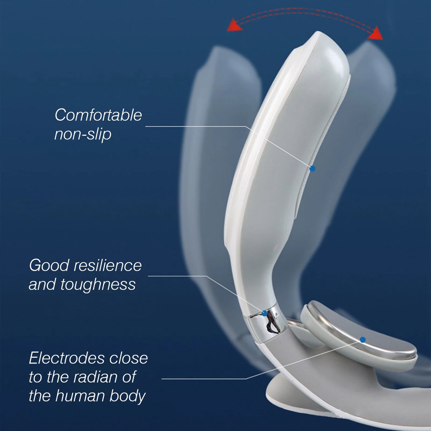 Cervical Massager 16 Modes Smart Pulse Heating for Neck Tension