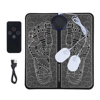 Electric Foot Massager Electrostimulation Massage Pad.