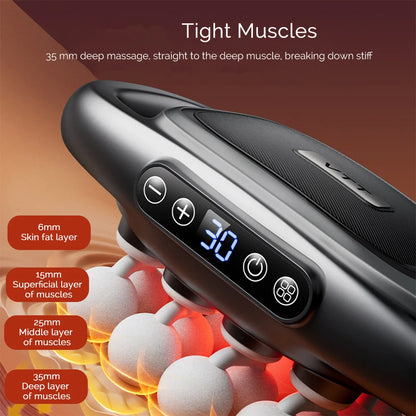 16-Head Fascia Gun Body Massager