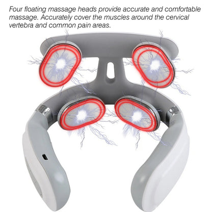 Cervical Massager 16 Modes Smart Pulse Heating for Neck Tension