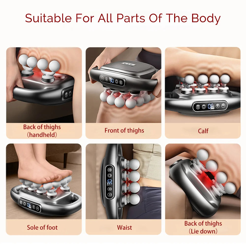 16-Head Fascia Gun Body Massager