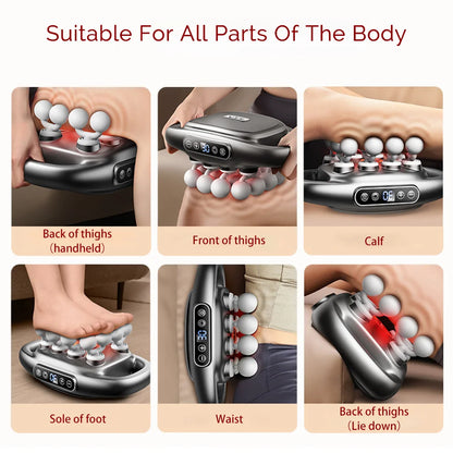 16-Head Fascia Gun Body Massager