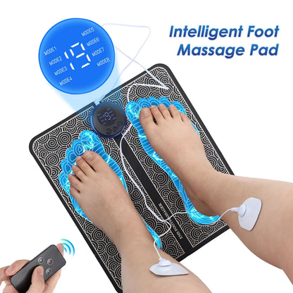 Electric Foot Massager Electrostimulation Massage Pad.